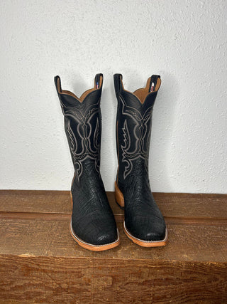 Men's Rios of Mercedes Black Elephant Boot-Men's Boots-Rios of Mercedes-Lucky J Boots & More, Women's, Men's, & Kids Western Store Located in Carthage, MO
