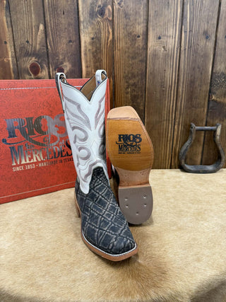 Men's Rios of Mercedes Chestnut Safari Elephant Boot-Men's Boots-Rios of Mercedes-Lucky J Boots & More, Women's, Men's, & Kids Western Store Located in Carthage, MO