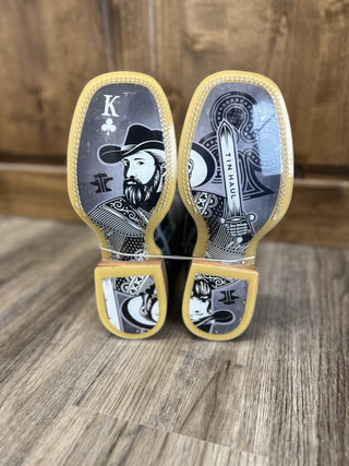Men's Tin Haul King of Clubs Boot *FINAL SALE*-Men's Boots-Tin Haul-Lucky J Boots & More, Women's, Men's, & Kids Western Store Located in Carthage, MO