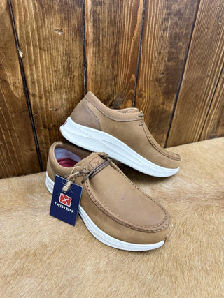 Men's Twisted X Feather X Chestnut Shoes MCAU002-Men's Casual Shoes-Twisted X Boots-Lucky J Boots & More, Women's, Men's, & Kids Western Store Located in Carthage, MO