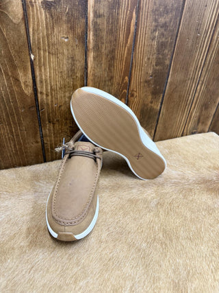 Men's Twisted X Feather X Chestnut Shoes MCAU002-Men's Casual Shoes-Twisted X Boots-Lucky J Boots & More, Women's, Men's, & Kids Western Store Located in Carthage, MO