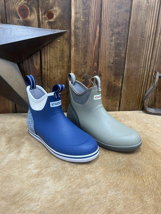 Men's Xtratuf 6" Ankle Deck Boot-Men's Rain Boots-XTRATUF-Lucky J Boots & More, Women's, Men's, & Kids Western Store Located in Carthage, MO