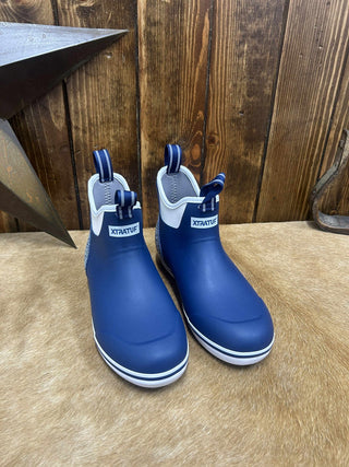 Men's Xtratuf 6" Ankle Deck Boot-Men's Rain Boots-XTRATUF-Lucky J Boots & More, Women's, Men's, & Kids Western Store Located in Carthage, MO