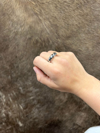 Miranda Ring-Rings-LJ Turquoise-Lucky J Boots & More, Women's, Men's, & Kids Western Store Located in Carthage, MO