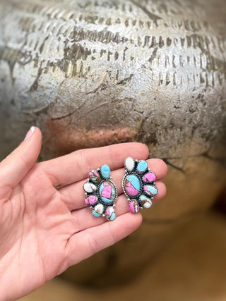Noah Earrings - Lucky J Boots & More