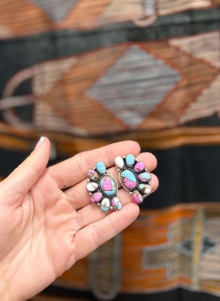 Noah Earrings - Lucky J Boots & More