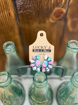 Noah Earrings - Lucky J Boots & More
