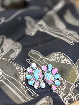 Noah Earrings - Lucky J Boots & More
