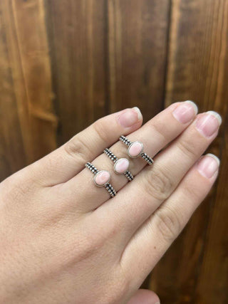 Nola Rings-Rings-LJ Turquoise-Lucky J Boots & More, Women's, Men's, & Kids Western Store Located in Carthage, MO