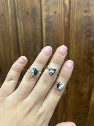 Nola Rings-Rings-LJ Turquoise-Lucky J Boots & More, Women's, Men's, & Kids Western Store Located in Carthage, MO