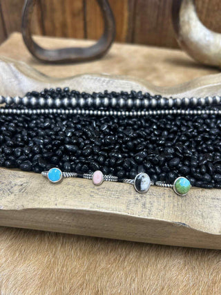Nola Rings-Rings-LJ Turquoise-Lucky J Boots & More, Women's, Men's, & Kids Western Store Located in Carthage, MO