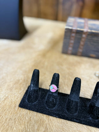 Parker Rings-Rings-LJ Turquoise-Lucky J Boots & More, Women's, Men's, & Kids Western Store Located in Carthage, MO