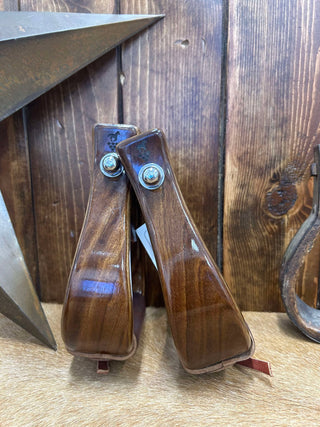 Professional's Choice Gloss Wood Stirrup-Stirrups-Professionals Choice-Lucky J Boots & More, Women's, Men's, & Kids Western Store Located in Carthage, MO