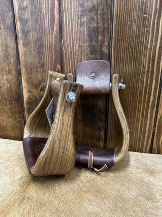 Professional's Choice Gloss Wood Stirrup-Stirrups-Professionals Choice-Lucky J Boots & More, Women's, Men's, & Kids Western Store Located in Carthage, MO