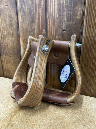 Professional's Choice Gloss Wood Stirrup-Stirrups-Professionals Choice-Lucky J Boots & More, Women's, Men's, & Kids Western Store Located in Carthage, MO