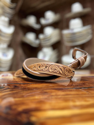 R. Watson Black Suede Belt-Belts-R. Watson-Lucky J Boots & More, Women's, Men's, & Kids Western Store Located in Carthage, MO