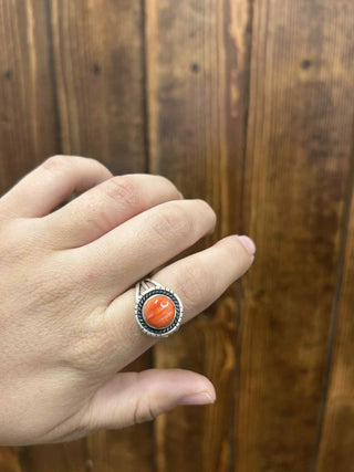 Raven Ring-Rings-LJ Turquoise-Lucky J Boots & More, Women's, Men's, & Kids Western Store Located in Carthage, MO