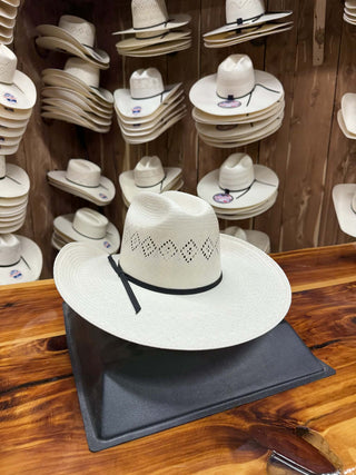 Rodeo King Cattleman 24K 4 1/4" Brim Straw Hat-Straw Cowboy Hats-Rodeo King-Lucky J Boots & More, Women's, Men's, & Kids Western Store Located in Carthage, MO
