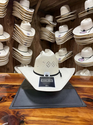 Rodeo King Cattleman 24K 4 1/4" Brim Straw Hat-Straw Cowboy Hats-Rodeo King-Lucky J Boots & More, Women's, Men's, & Kids Western Store Located in Carthage, MO