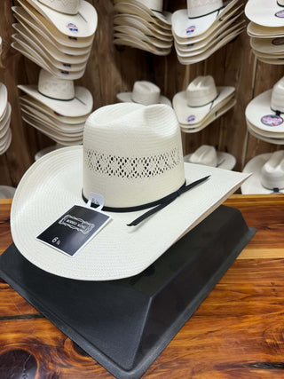 Rodeo King Quenten Drifter Ivory 4 1/2" Brim Straw Hat-Straw Cowboy Hats-Rodeo King-Lucky J Boots & More, Women's, Men's, & Kids Western Store Located in Carthage, MO