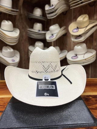 Rodeo King Quenten Ivory Coast 4.5" Brim Straw Hat-Straw Cowboy Hats-Rodeo King-Lucky J Boots & More, Women's, Men's, & Kids Western Store Located in Carthage, MO