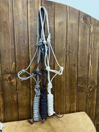 Rope Halter W/9' Lead - Halter24-Halter-Equibrand-Lucky J Boots & More, Women's, Men's, & Kids Western Store Located in Carthage, MO