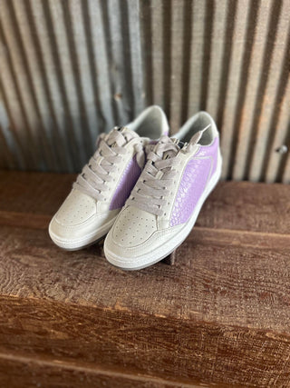 Shu Shop Park Sneakers in Lilac Snake *FINAL SALE*-Women's Casual Shoes-Shu Shop-Lucky J Boots & More, Women's, Men's, & Kids Western Store Located in Carthage, MO