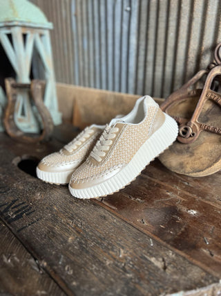 Shu Shop Selina Sneaker in Gold *FINAL SALE*-Women's Casual Shoes-Shu Shop-Lucky J Boots & More, Women's, Men's, & Kids Western Store Located in Carthage, MO