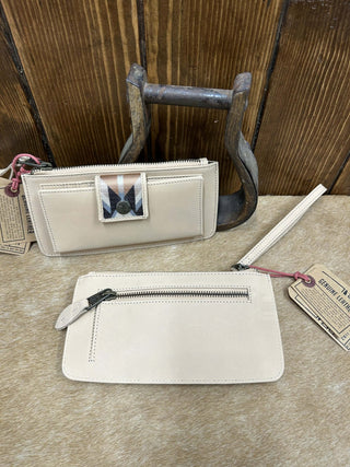 STS Basic Bliss Buckskin Haley Bifold Wristlet-Wristlets-Carrol STS Ranchwear-Lucky J Boots & More, Women's, Men's, & Kids Western Store Located in Carthage, MO