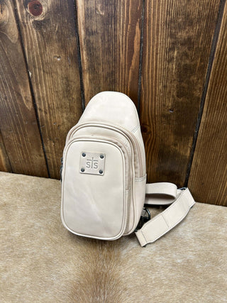 STS Basic Bliss Buckskin Sojourner Sling Bag-Sling Bags-Carrol STS Ranchwear-Lucky J Boots & More, Women's, Men's, & Kids Western Store Located in Carthage, MO