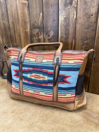 STS Chaynee Valley Serape Amelia Multi Bag-Duffle Bags-Carrol STS Ranchwear-Lucky J Boots & More, Women's, Men's, & Kids Western Store Located in Carthage, MO