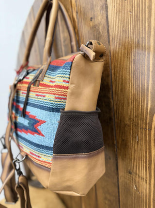 STS Chaynee Valley Serape Amelia Multi Bag-Duffle Bags-Carrol STS Ranchwear-Lucky J Boots & More, Women's, Men's, & Kids Western Store Located in Carthage, MO