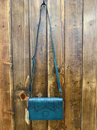 STS Wayfarer Turquoise Evie Organizer Bag-Clutches-Carrol STS Ranchwear-Lucky J Boots & More, Women's, Men's, & Kids Western Store Located in Carthage, MO
