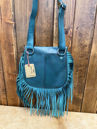 STS Wayfarer Turquoise Selah Saddle Bag-Crossbody bag-Carrol STS Ranchwear-Lucky J Boots & More, Women's, Men's, & Kids Western Store Located in Carthage, MO