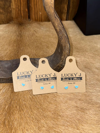 Taylor Earrings-Earrings-LJ Turquoise-Lucky J Boots & More, Women's, Men's, & Kids Western Store Located in Carthage, MO