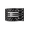 Jet Black Quilted
