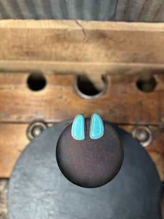 The Kate Earring-Earrings-LJ Turquoise-Lucky J Boots & More, Women's, Men's, & Kids Western Store Located in Carthage, MO