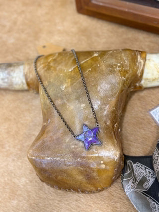 The Oakley Star Necklace - Lucky J Boots & More