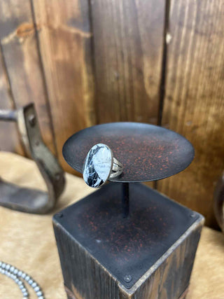 Thea Ring-Rings-LJ Turquoise-Lucky J Boots & More, Women's, Men's, & Kids Western Store Located in Carthage, MO
