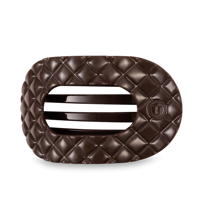 Teleties Flat Round Hair Clip-Hair Accessories-Teleties-Lucky J Boots & More, Women's, Men's, & Kids Western Store Located in Carthage, MO