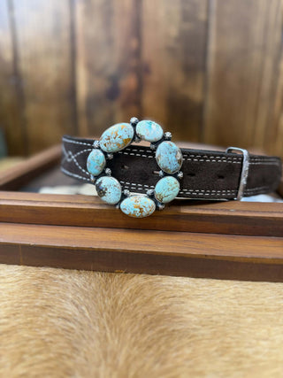 Turquoise Belt Buckles - Lucky J Boots & More