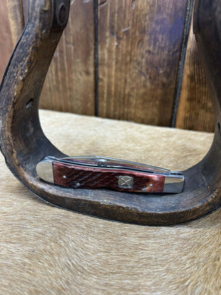 Twisted X Pocket Knives-Pocket Knives-WESTERN FASHION ACCESSORIES-Lucky J Boots & More, Women's, Men's, & Kids Western Store Located in Carthage, MO