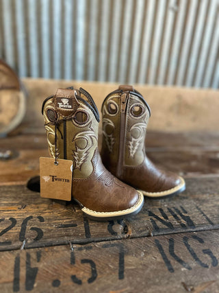 Twister Jasper Toddler Boots-Kids Boots-M & F Western Products-Lucky J Boots & More, Women's, Men's, & Kids Western Store Located in Carthage, MO