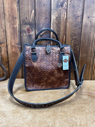 Victoria Square Tote-Totes-DOUBLE J SADDLERY-Lucky J Boots & More, Women's, Men's, & Kids Western Store Located in Carthage, MO