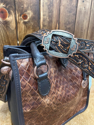 Victoria Square Tote-Totes-DOUBLE J SADDLERY-Lucky J Boots & More, Women's, Men's, & Kids Western Store Located in Carthage, MO