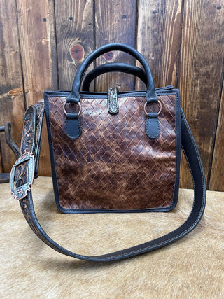 Victoria Square Tote-Totes-DOUBLE J SADDLERY-Lucky J Boots & More, Women's, Men's, & Kids Western Store Located in Carthage, MO
