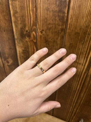 Waterproof Gold Rings-Rings-LJ Fashion Jewelry-Lucky J Boots & More, Women's, Men's, & Kids Western Store Located in Carthage, MO