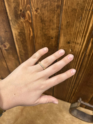 Waterproof Gold Rings-Rings-LJ Fashion Jewelry-Lucky J Boots & More, Women's, Men's, & Kids Western Store Located in Carthage, MO