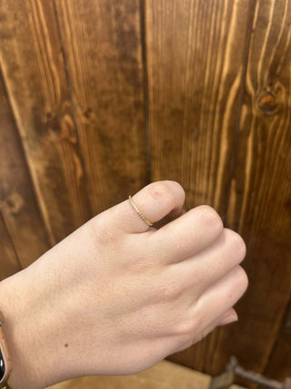 Waterproof Gold Rings-Rings-LJ Fashion Jewelry-Lucky J Boots & More, Women's, Men's, & Kids Western Store Located in Carthage, MO