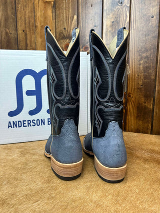Women's Anderson Bean Blue Jean Washed Shoulder Cutter Toe Boot-Women's Boots-Anderson Bean-Lucky J Boots & More, Women's, Men's, & Kids Western Store Located in Carthage, MO